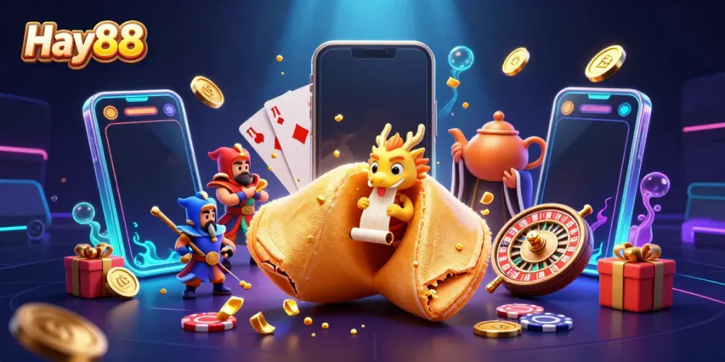 Experience the winning chances at Hay88 with dynamic 3D casino game visuals and vibrant designs.