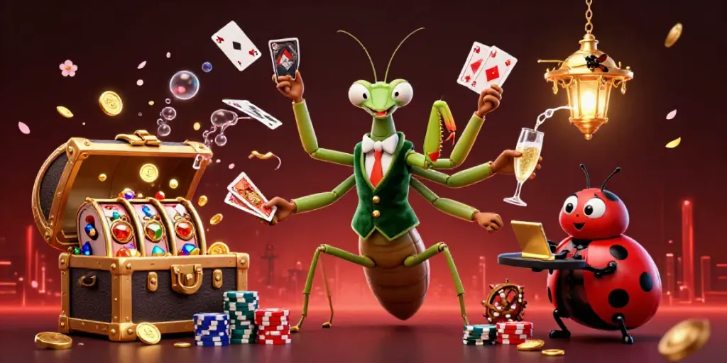 Engage with cm88 in a thrilling online casino scene featuring dynamic characters and vibrant game elements.