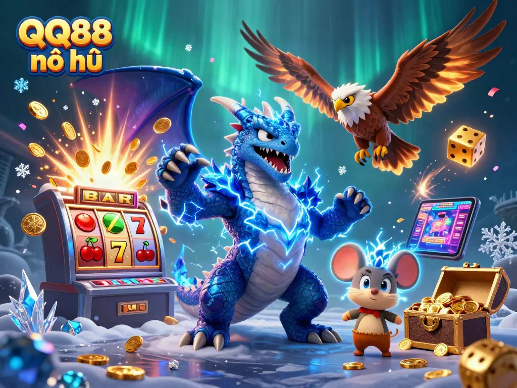 Experience big wins on QQ88 nổ hũ with vibrant slots and energetic 3D characters.