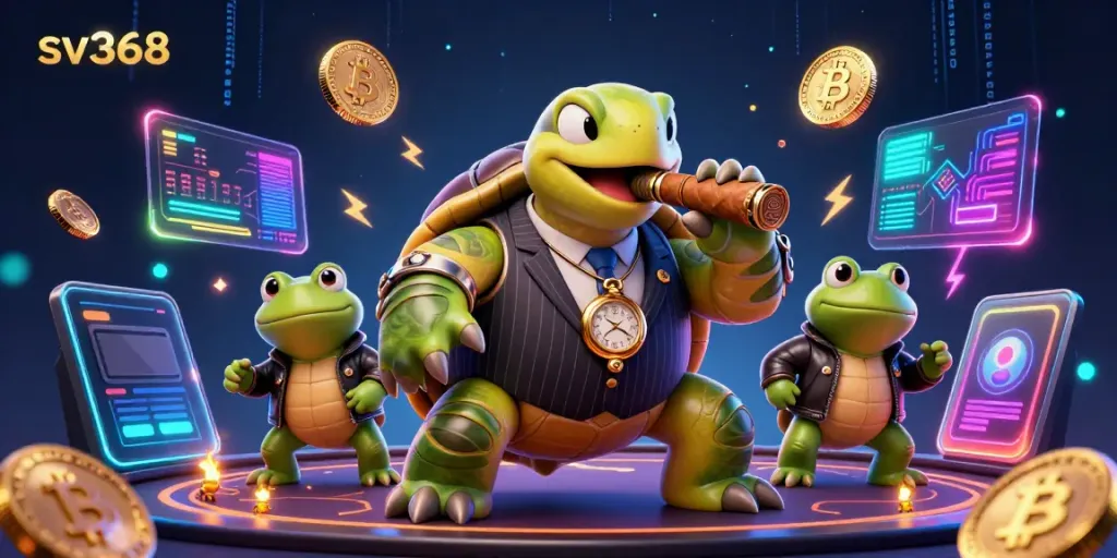 Experience sv368’s thrilling casino atmosphere with 3D characters and dynamic elements in action.