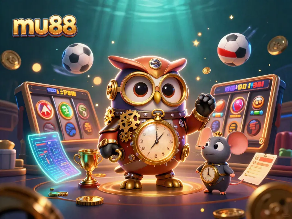 Experience the excitement of mu88 with dynamic casino gaming elements and 3D characters.
