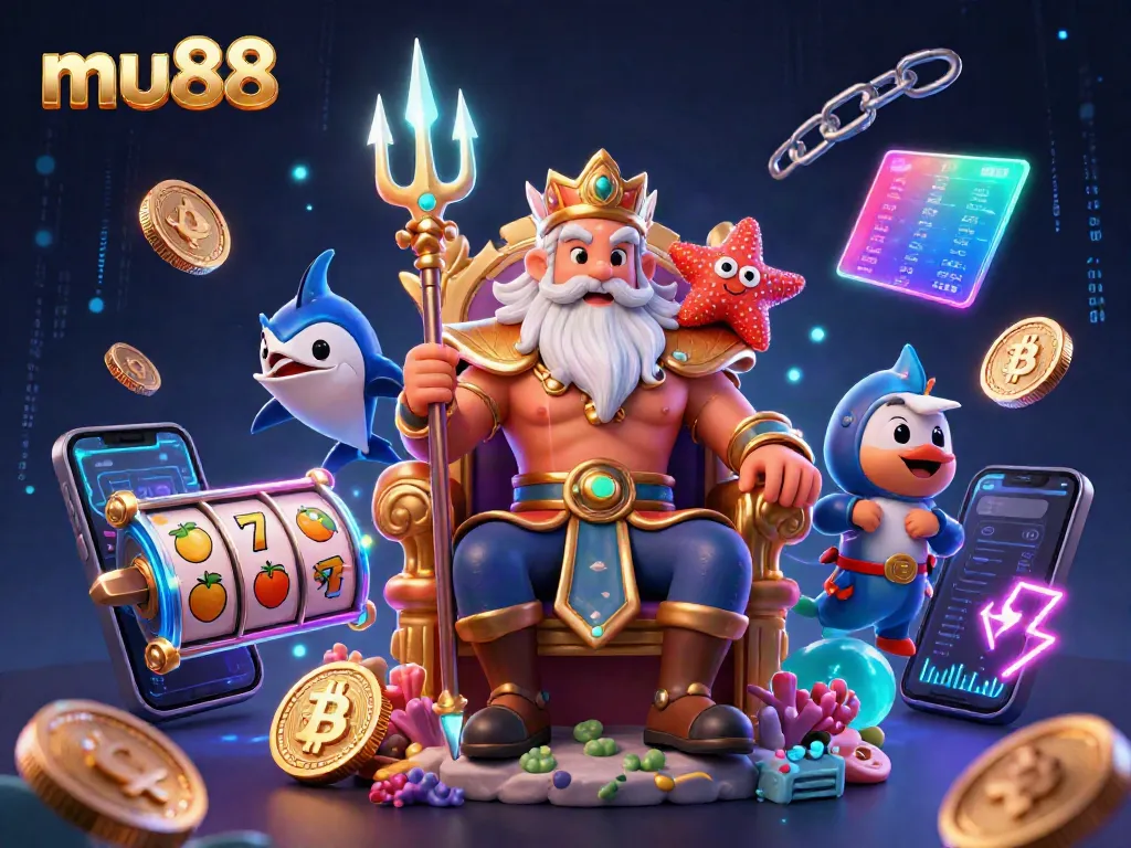 Engage with mu88's exhilarating casino experience through vibrant graphics and iconic characters
